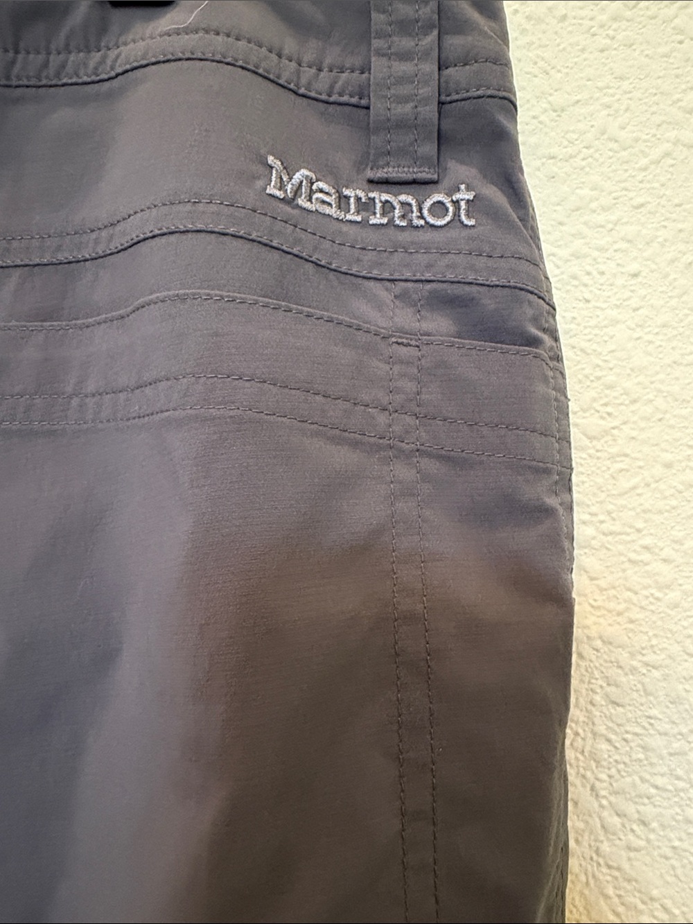 Marmot Men's Outdoor Travel Pants - Charcoal Size 32 - Picture 8 of 12